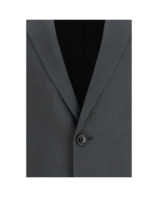 Valentino Garavani Black Wool Oves Aries Jacket Clothing for men