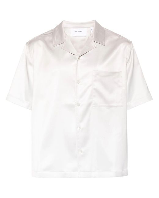 Axel Arigato White Rio Ombré-effect Shirt for men