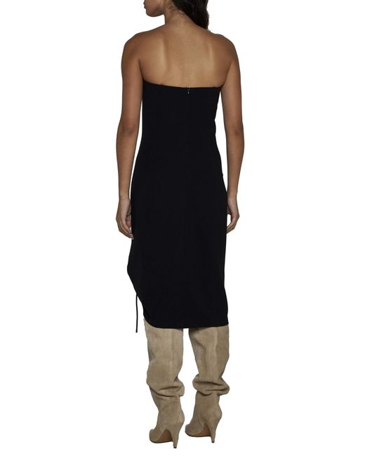 Filippa K Black Tailored Wool Dress