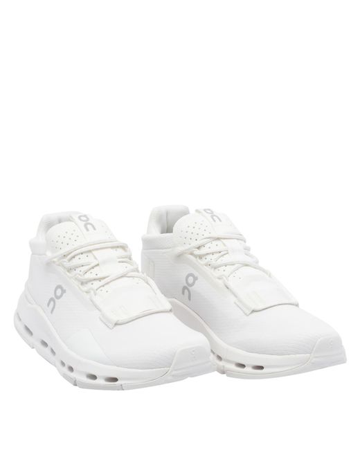 On Shoes White Cloudnova 2 Sneakers