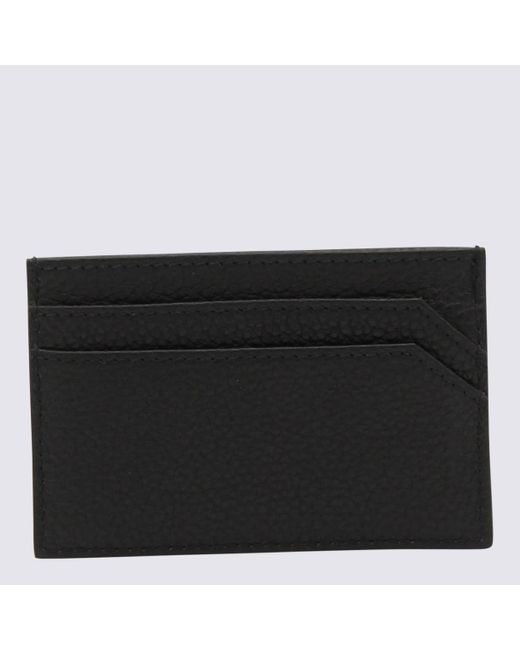 Jimmy Choo Black And Leather Wallet for men