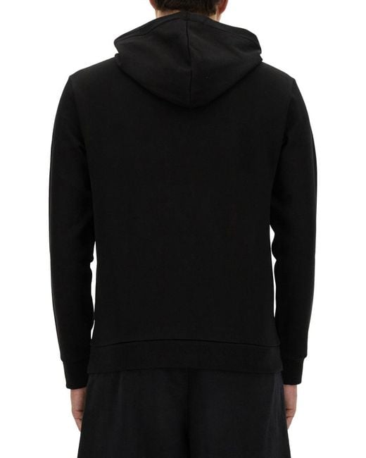 BOSS Sweatshirt With Logo in Black for Men | Lyst