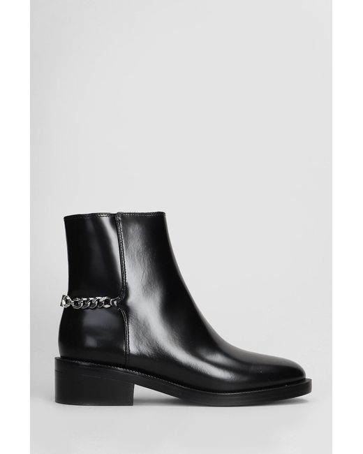 Michael Kors Carlisle Low Heels Ankle Boots in Black Lyst UK