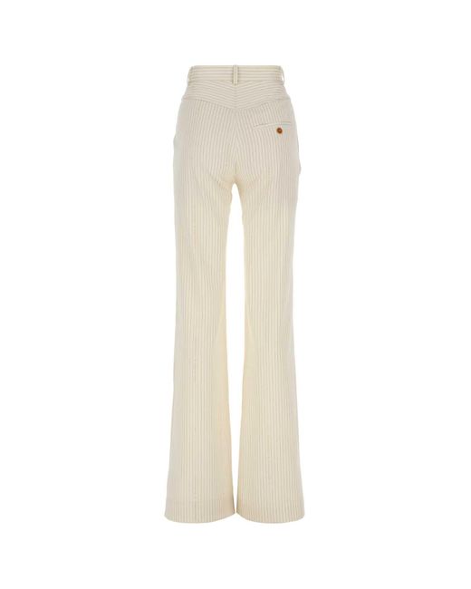 Vivienne Westwood White Pantalone