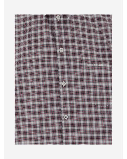 Balenciaga Multicolor Shirt Wrong Sleeve Cotton for men