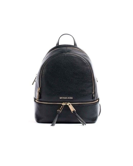Michael Kors Blue Backpack Cow Leather Bags Backpacks