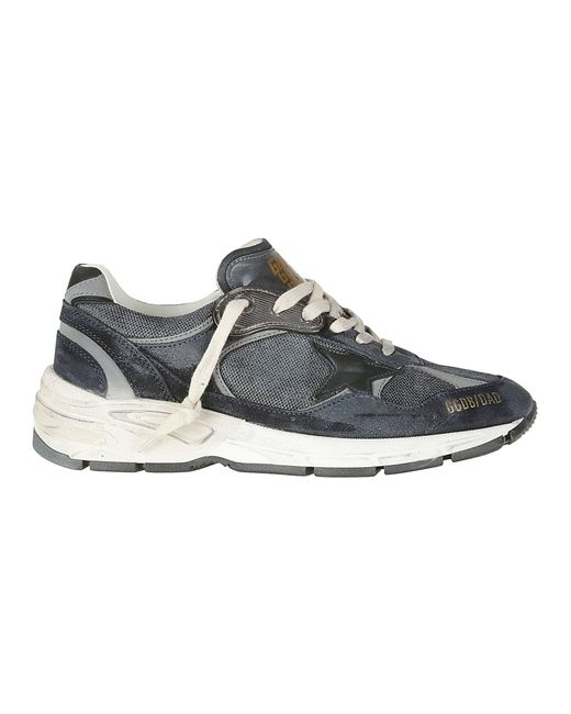 Golden Goose Deluxe Brand Multicolor Running Dad Net And Suede Upper Leather Star Net H for men