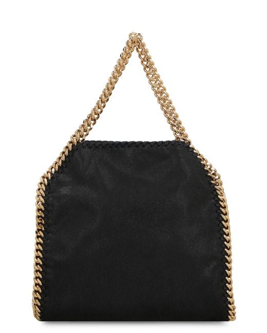 Stella McCartney Black Mini Tote Falabella Polyester Bags