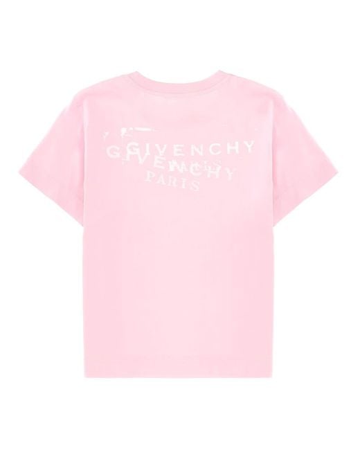 Givenchy Pink T-Shirt With Logo