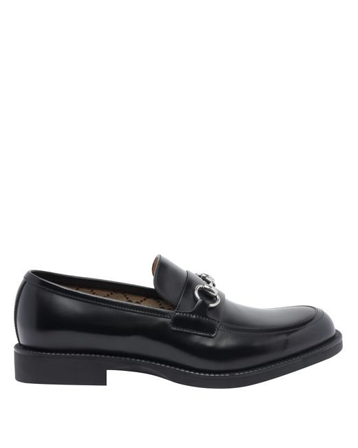Gucci Black Horsebit Loafers for men