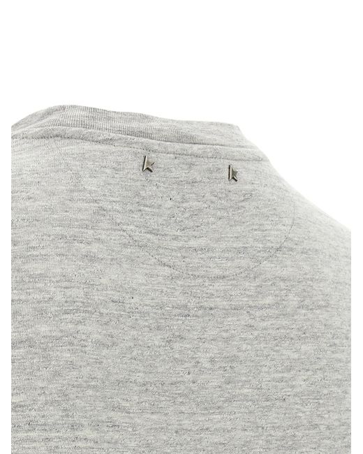 Golden Goose Deluxe Brand Gray Journey T-Shirt for men