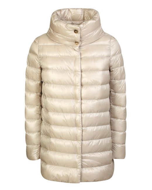Herno Synthetic Amelia Padded Jacket in White | Lyst