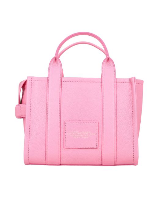 Marc Jacobs Pink The Mini Tote Leather Bag