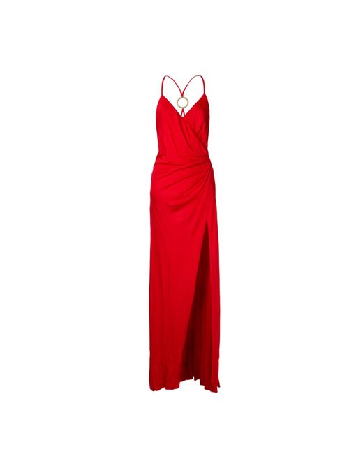 Pinko Red Long Dress