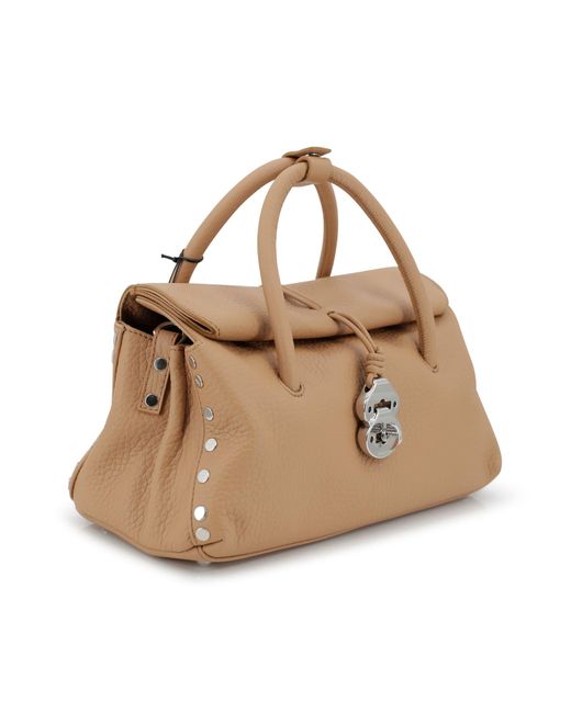 Dotta Centauro Small Calf Leather Handbag - Pink