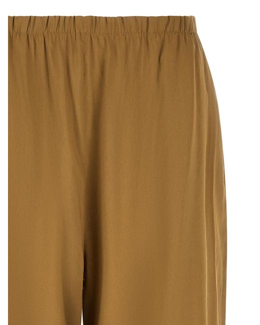 Max Mara Natural Linen Casual Pants