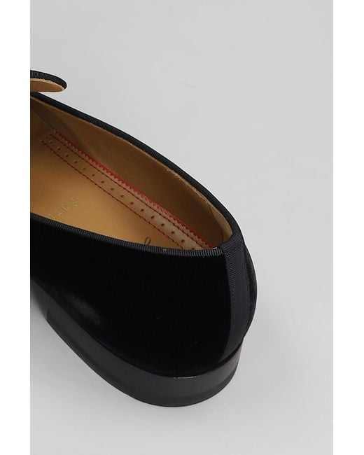 Christian Louboutin Black Dandelion Loafers for men