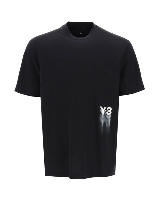 Y-3 Black T-Shirt for men