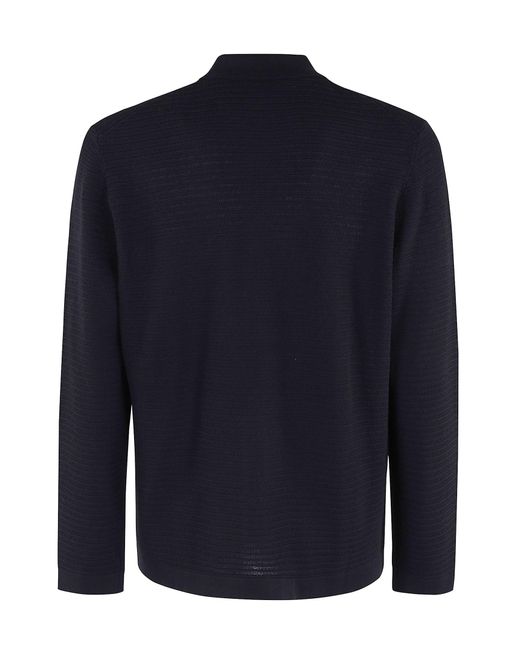 Paolo Pecora Blue Camicia Maglia for men