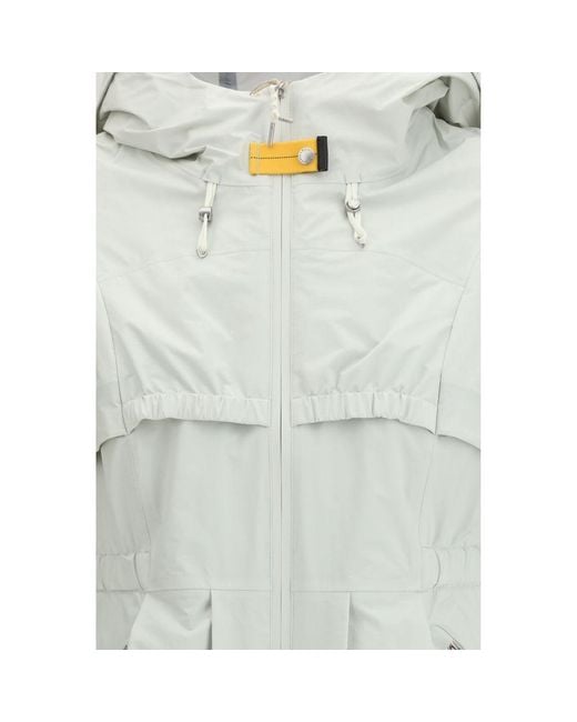 Parajumpers Gray Polyamide Shell Jacket Clothing