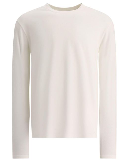 Jil Sander White T-shirt With Back Print for men