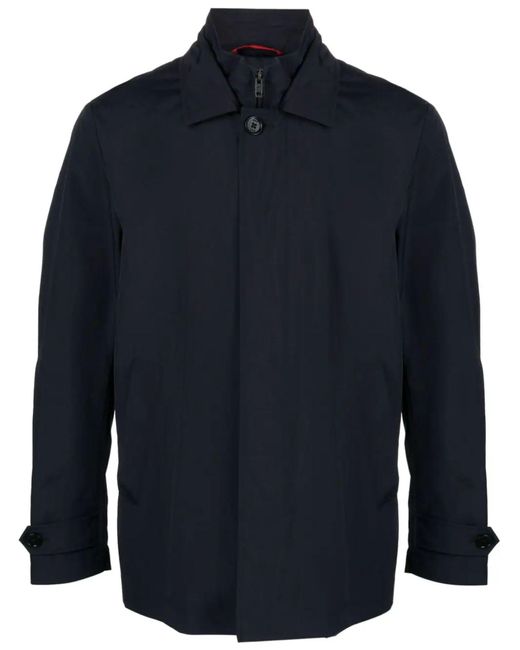 Fay Blue Morning Layered Jacket for men