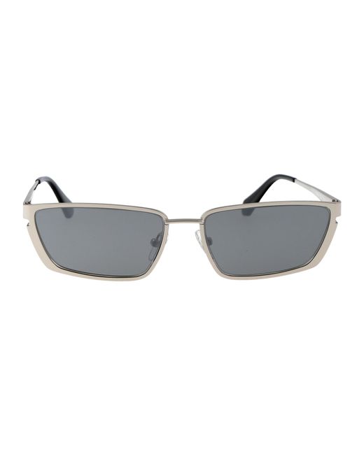 Off-White c/o Virgil Abloh Metallic Off- Sunglasses