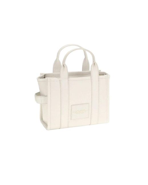 Marc Jacobs White Tote Bag Cow Leather Tote-Bags