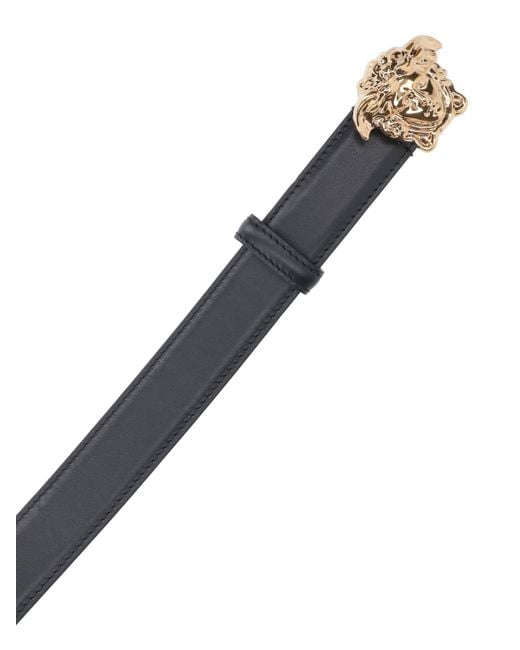Versace Black La Medusa Belt