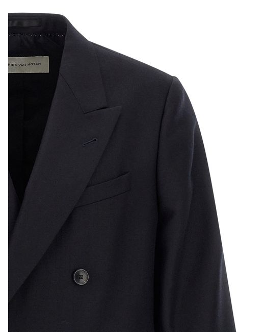 Dries Van Noten Blue Buforden Blazer for men