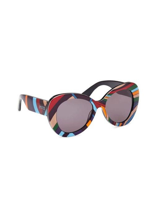 Emilio Pucci Purple Sunglasses Plastic Eyewear