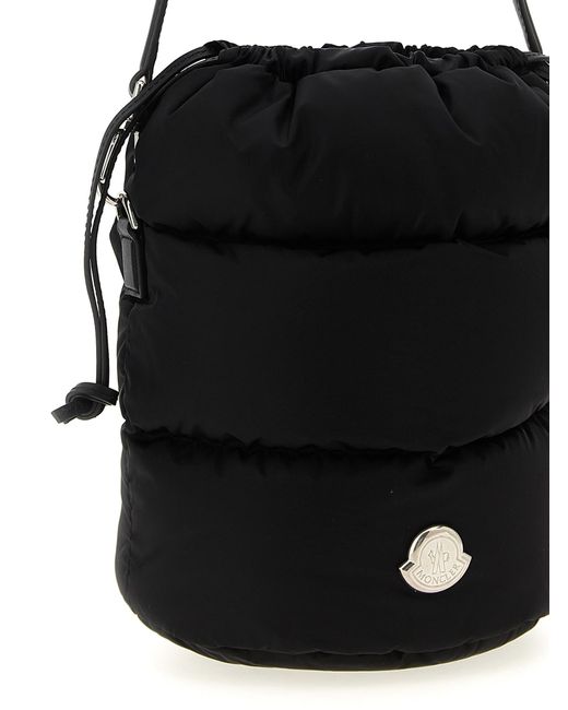 Moncler Black 'Caradoc' Bucket Bag