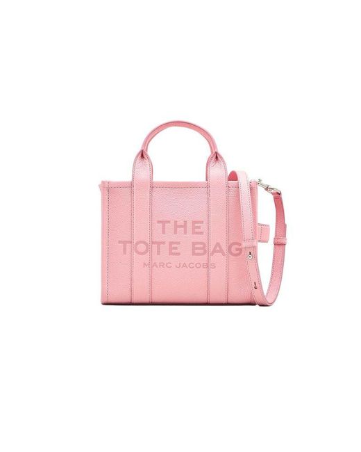 Marc Jacobs Pink Tote Bag Cow Leather Tote-Bags