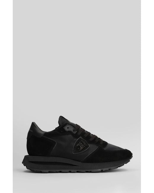 Philippe Model Black Tropez Haute Low Sneakers for men