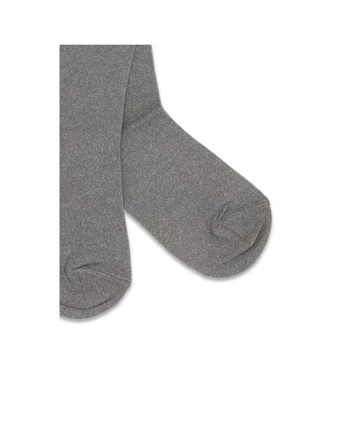 Brunello Cucinelli Gray Silk Socks
