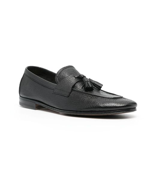 Henderson Black Henderson Flat Shoes for men