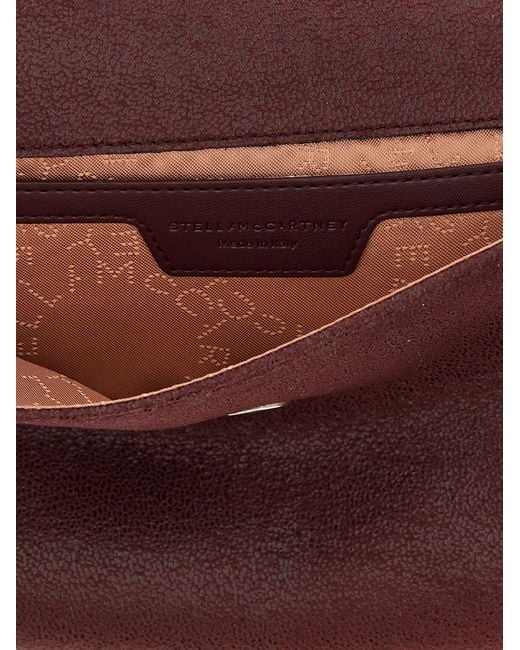 Stella McCartney Purple Falabella Wallet On Chain