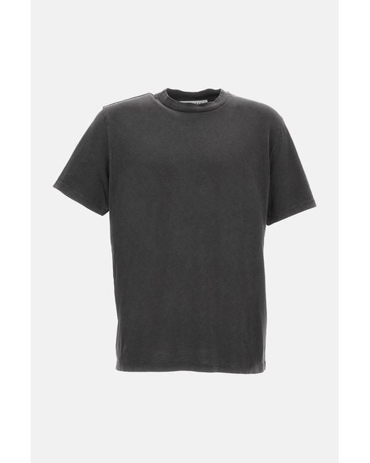 Our Legacy Black Cotton Boxy T-Shirt for men