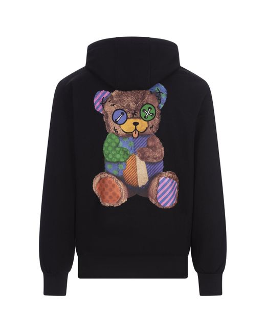 Barrow Blue Black Bear With Me Hoodie for men