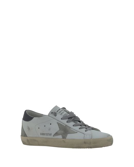 Golden Goose Deluxe Brand Gray Superstar Sneakers