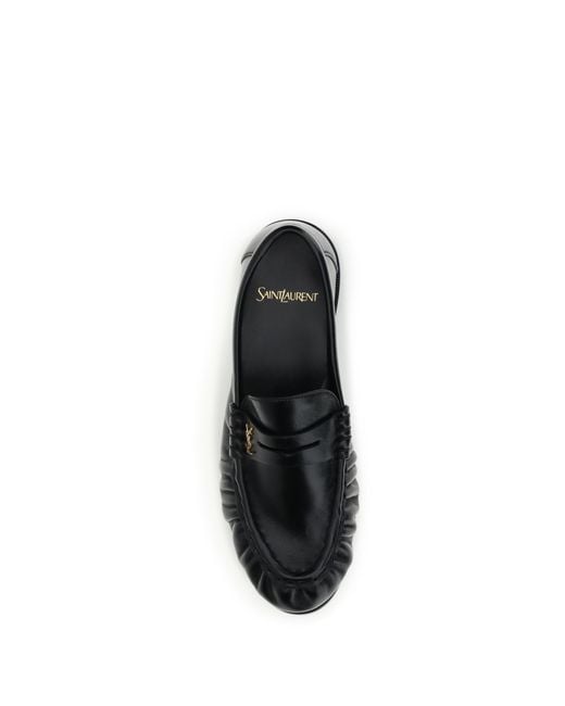 Saint Laurent Black Le Loafer Loafers