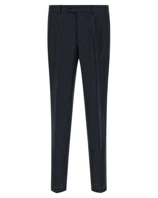 Brunello Cucinelli Black Silk Two-Piece Suit for men