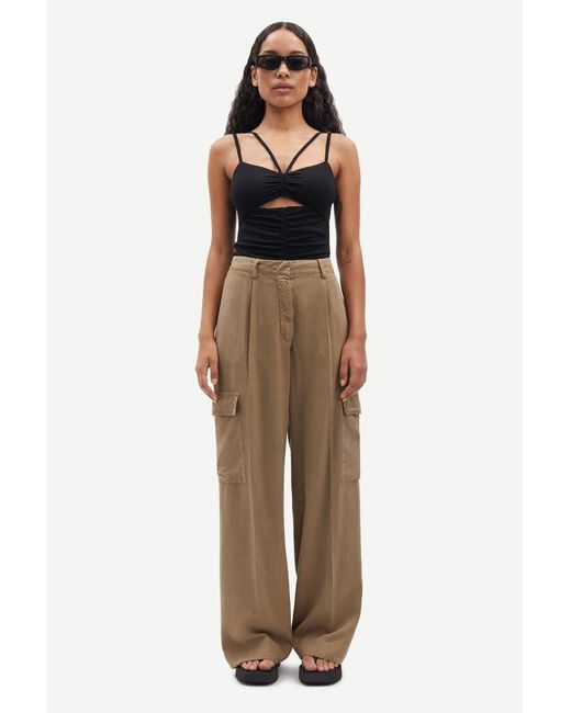 Samsøe & Samsøe Natural Sahopsa Trousers