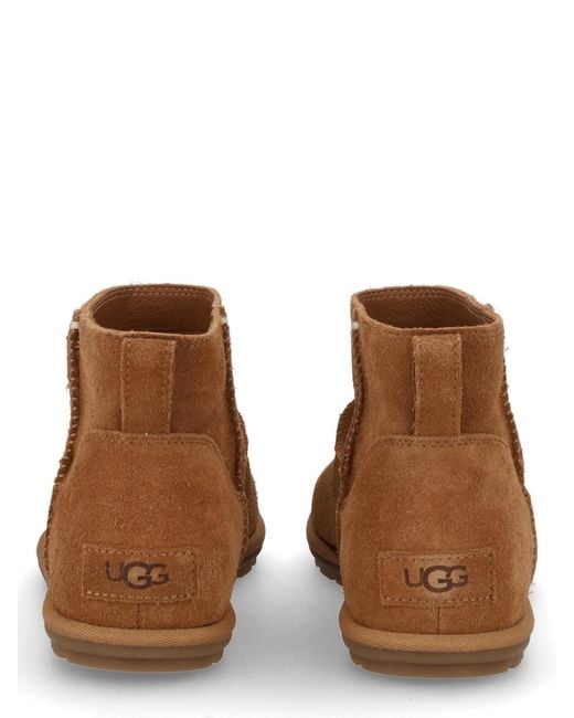 Ugg Brown Boots Classic Mini Leather