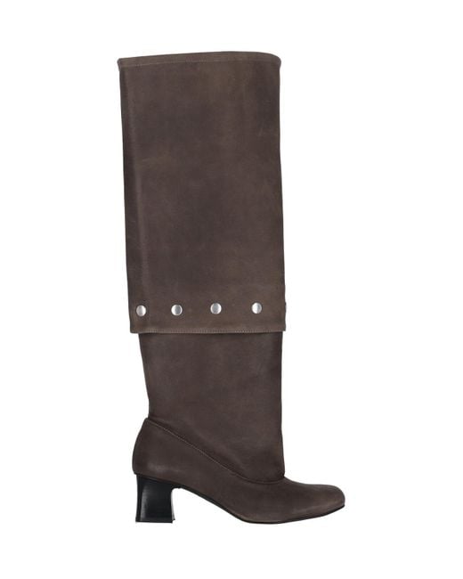 Paloma Wool Brown Jolie Snaps Convertible Boots