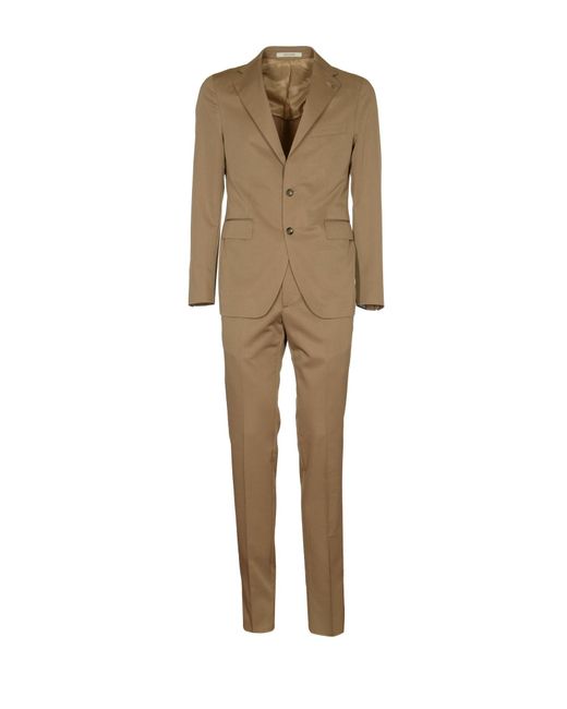 Tagliatore Natural Slim Fit Plain Suit for men