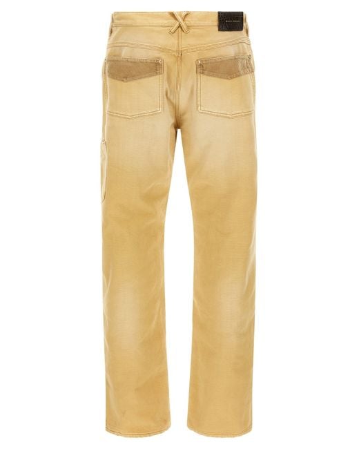 Wales Bonner Yellow Sierra' Pants for men