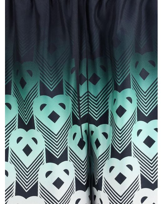Casablanca Multicolor Gradient Monogram Shorts for men