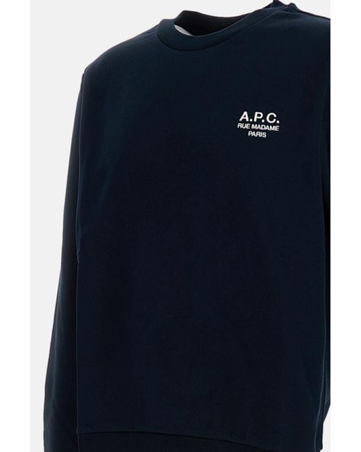 A.P.C. Blue Sweaters for men
