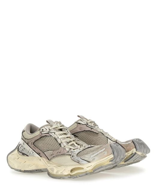 Balenciaga White Sneakers Stapler Polyurethane Trainers